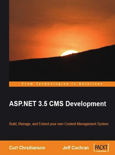 ASP.NET 3.5 content management system development by Curt Christianson cover