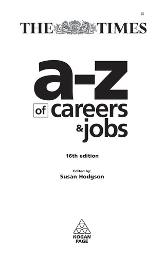 A-Z of careers & jobs