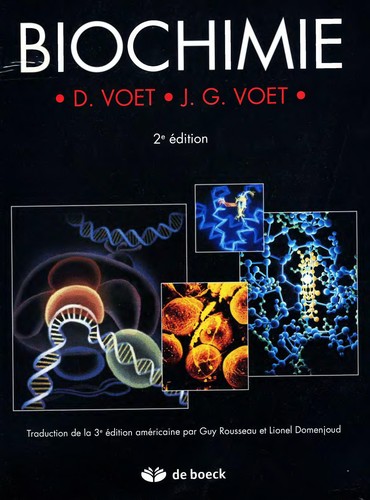 Biochimie by R. Garrett cover