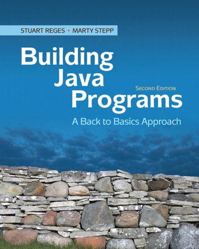 Building Java programs