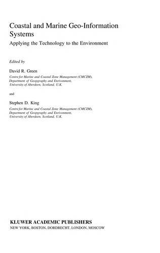 Coastal and marine geo-information systems