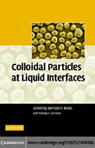Colloidal particles at liquid interfaces