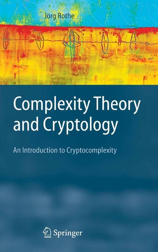 Complexity theory and cryptology