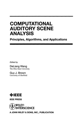 Computational auditory scene analysis