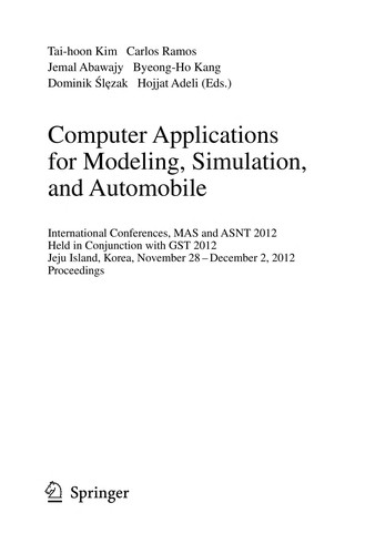 Computer Applications for Modeling, Simulation, and Automobile