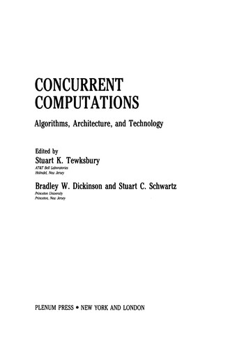Concurrent Computations