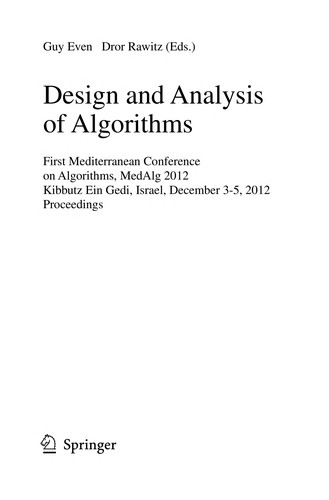 Design and Analysis of Algorithms
