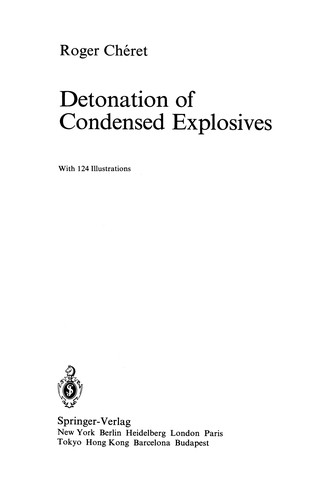 Detonation of Condensed Explosives