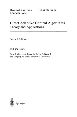 Direct Adaptive Control Algorithms