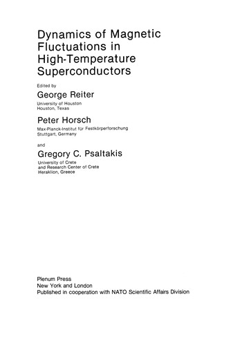 Dynamics of Magnetic Fluctuations in High-Temperature Superconductors