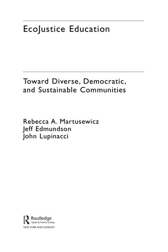 Ecojustice education