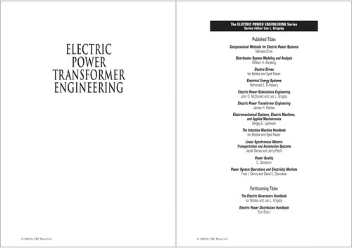 Electric power transformer engineering