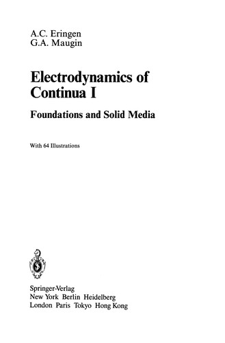 Electrodynamics of Continua I