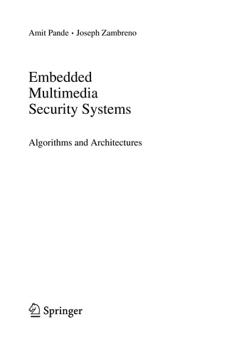 Embedded Multimedia Security Systems