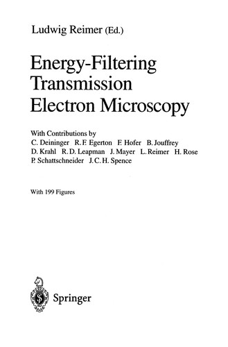 Energy-Filtering Transmission Electron Microscopy