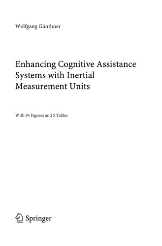 Enhancing cognitive assistance systems with inertial measurement units