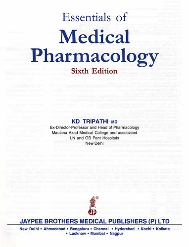 Essentials of medical pharmacology