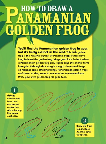 Extinct and endangered animals you can draw