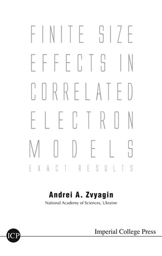 FINITE SIZE EFFECTS IN CORRELATED ELECTRON MODELS: EXACT RESULTS
