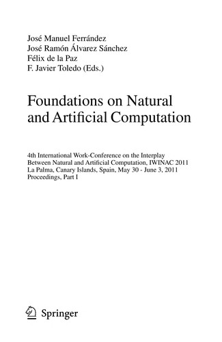 Foundations on Natural and Artificial Computation