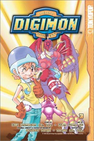 Digimon manga by Yuen Wong Yu cover