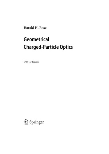Geometrical charged-particle optics