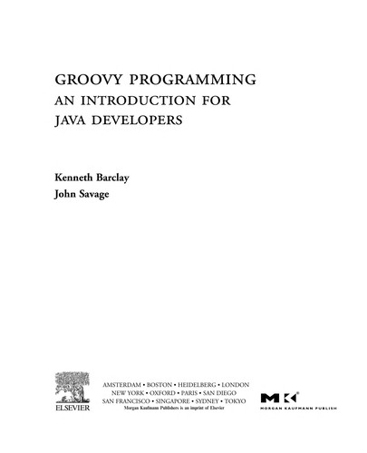 Groovy programming