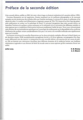 Guide pratique de médecine bovine