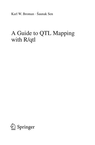 A Guide to QTL Mapping with R/qtl