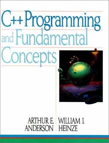 C++ programming and fundamental concepts