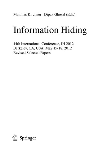 Information Hiding