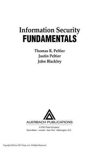 Information security fundamentals