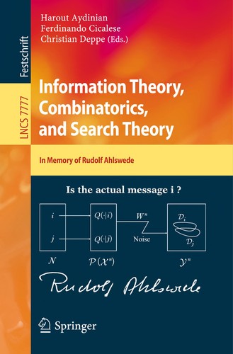 Information Theory, Combinatorics, and Search Theory