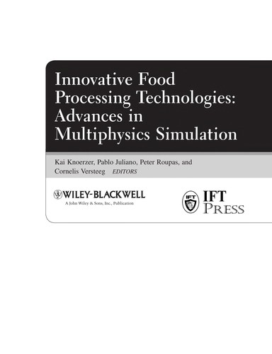 Innovative food processing technologies