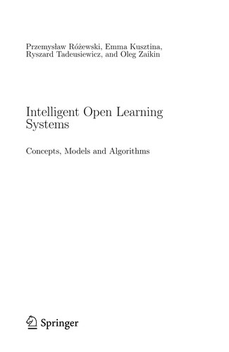 Intelligent Open Learning Systems