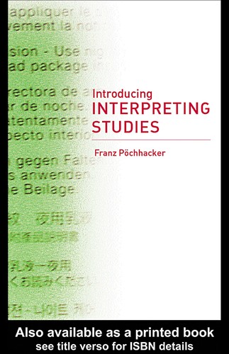 Introducing interpreting studies