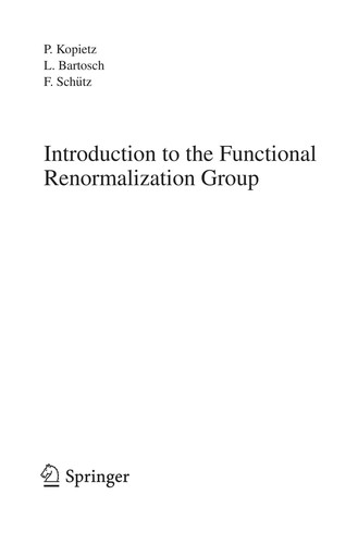 Introduction to the functional renormalization group