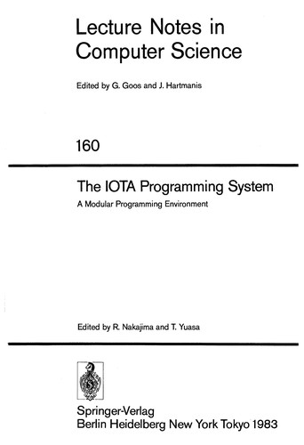 The IOTA programming system