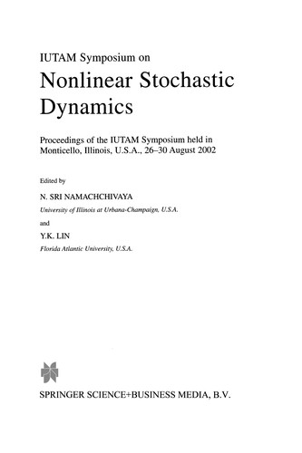 IUTAM Symposium on Nonlinear Stochastic Dynamics