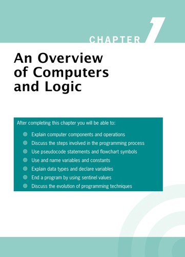 Just enough programming logic and design by Joyce Farrell cover
