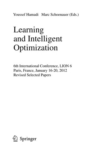 Learning and Intelligent Optimization