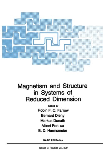 Magnetism and structure in systems of reduced dimension