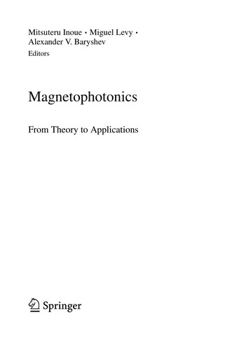 Magnetophotonics