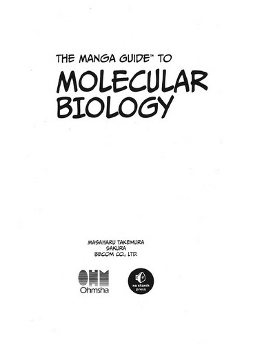 The Manga Guide to Molecular Biology by Masaharu Takemura cover