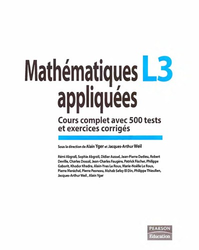 Mathématiques appliquées L3