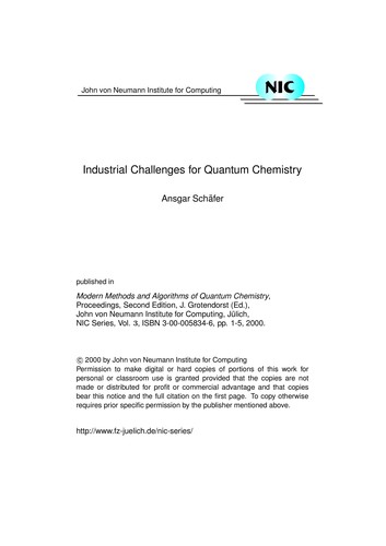 Modern methods and algorithms of quantum chemistry