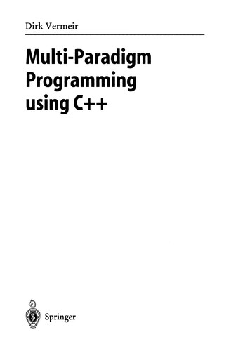 Multi-Paradigm Programming using C++