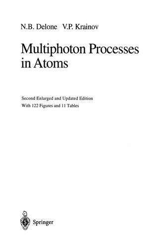 Multiphoton processes in atoms