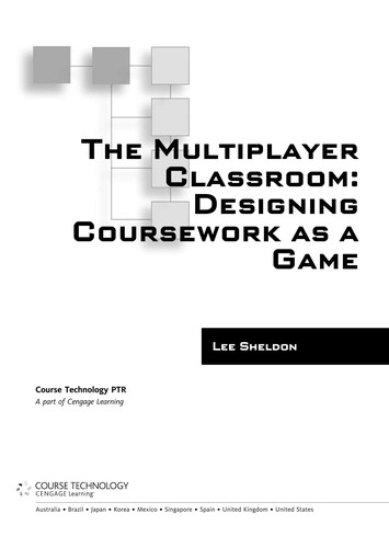 The multiplayer classroom by Lee Sheldon cover