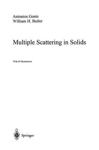 Multiple Scattering in Solids